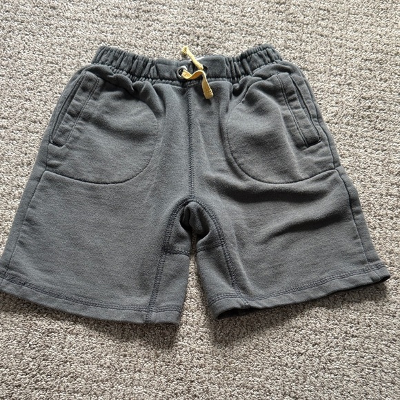 Lrg Other - LRG Dark Gray Kids Shorts with Yellow Drawstring
